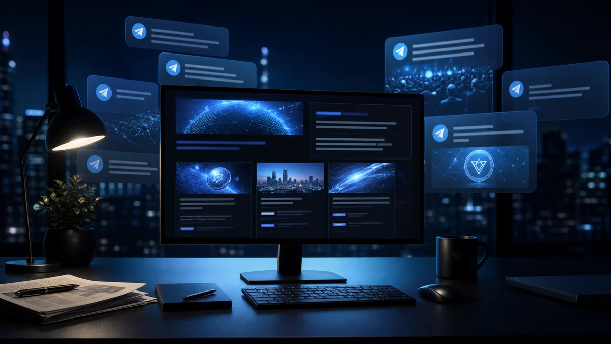 Illustration of TON newsroom briefs and ecosystem updates